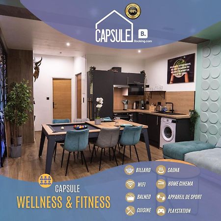 Capsule Wellness - Sauna - Balneo - Machine De Sport Privatif - Ps5 - 2 Chambres Valenciennes Eksteriør bilde